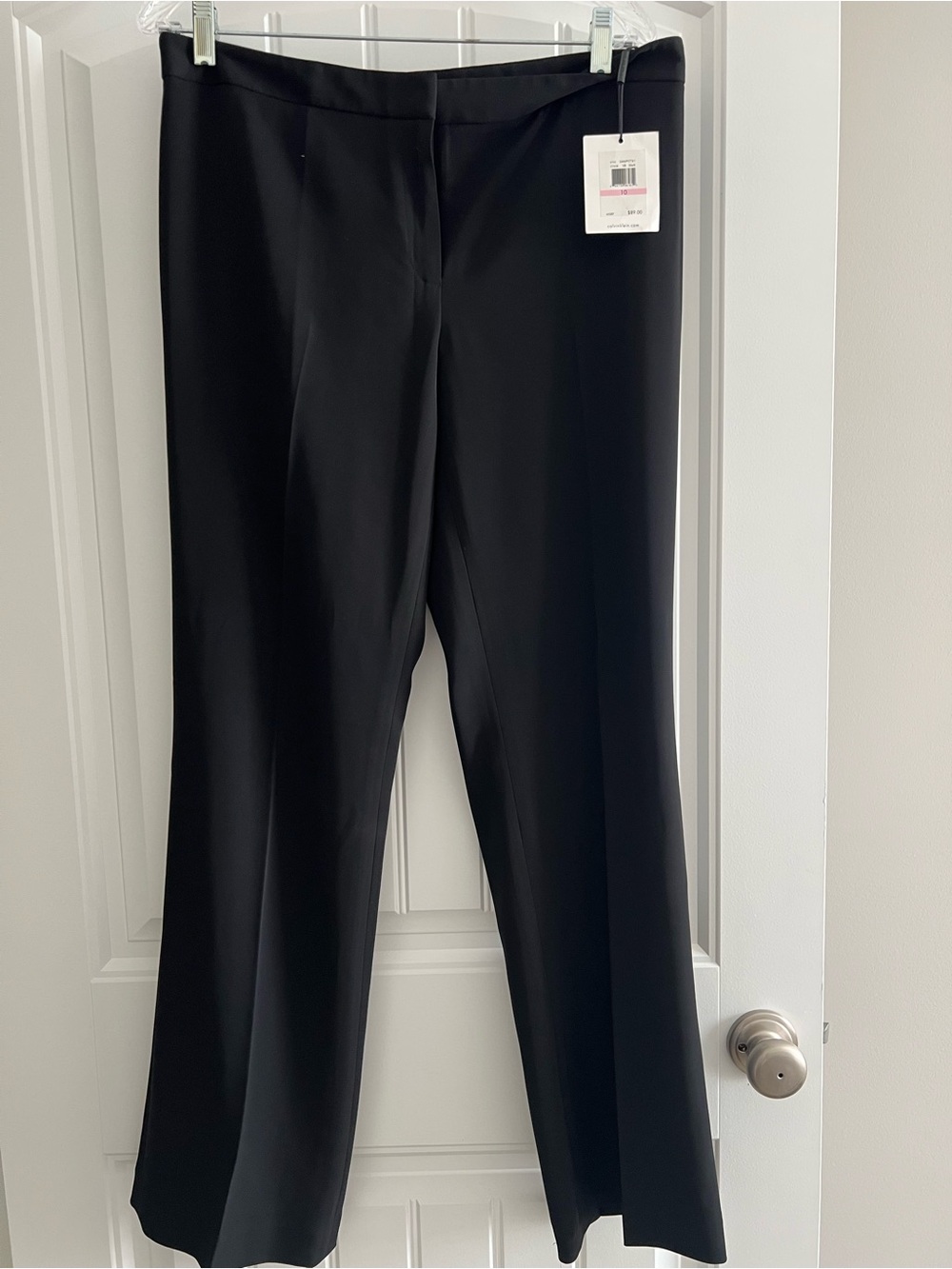 Calvin Klein Black Boot Cut Dress Pants